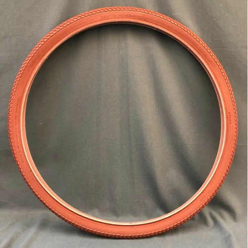 Pneumatiques Pour Cycles 26x1 1/2 650x35B Tringle Rigide - ETRTO 40-584 Rouge Brique – Image 3