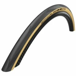 Pneumatiques Pour Cycles 700x25c Schwalbe One HS462A Noir Beige RaceGuard Addix - Tringle Souple - ETRTO 25-622