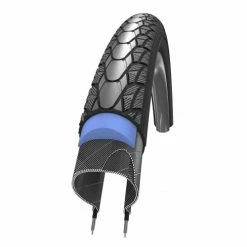 Pneumatiques Pour Cycles 700x25C Schwalbe HS 440 MARATHON PLUS SmartGuard Tringle Rigide - ETRTO 25-622