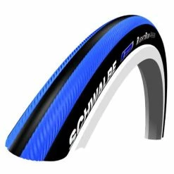 Pneumatiques Pour Cycles 24x1.00 Schwalbe RIGHT RUN Bleu/noir Tringle Rigide HS387 - ETRTO 25-540