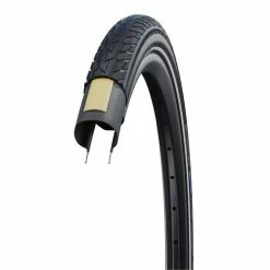 Pneumatiques Pour Cycles 22x1.75 Pneu Schwalbe ROAD CRUISER HS484 - Tringle Rigide - ETRTO 47-457