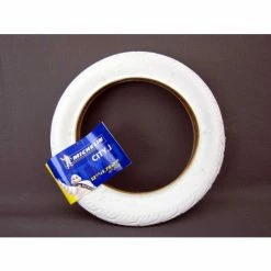 Pneumatiques Pour Cycles 12 1/2x1.75x2 1/4 Michelin CITY J Blanc - ETRTO 47-203
