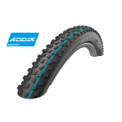 Pneumatiques Pour Cycles 27.5x 2.25 Pneu Schwalbe ROCKET RON HS438 - Addix Speedgrip Tubeless Easy - ETRTO 57-584