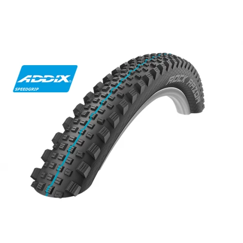 Pneumatiques Pour Cycles 27.5x2.35 Schwalbe ROCK RAZOR HS452 ADDIX Speedgrip - SnakeSkin - TL Easy - ETRTO 60-584